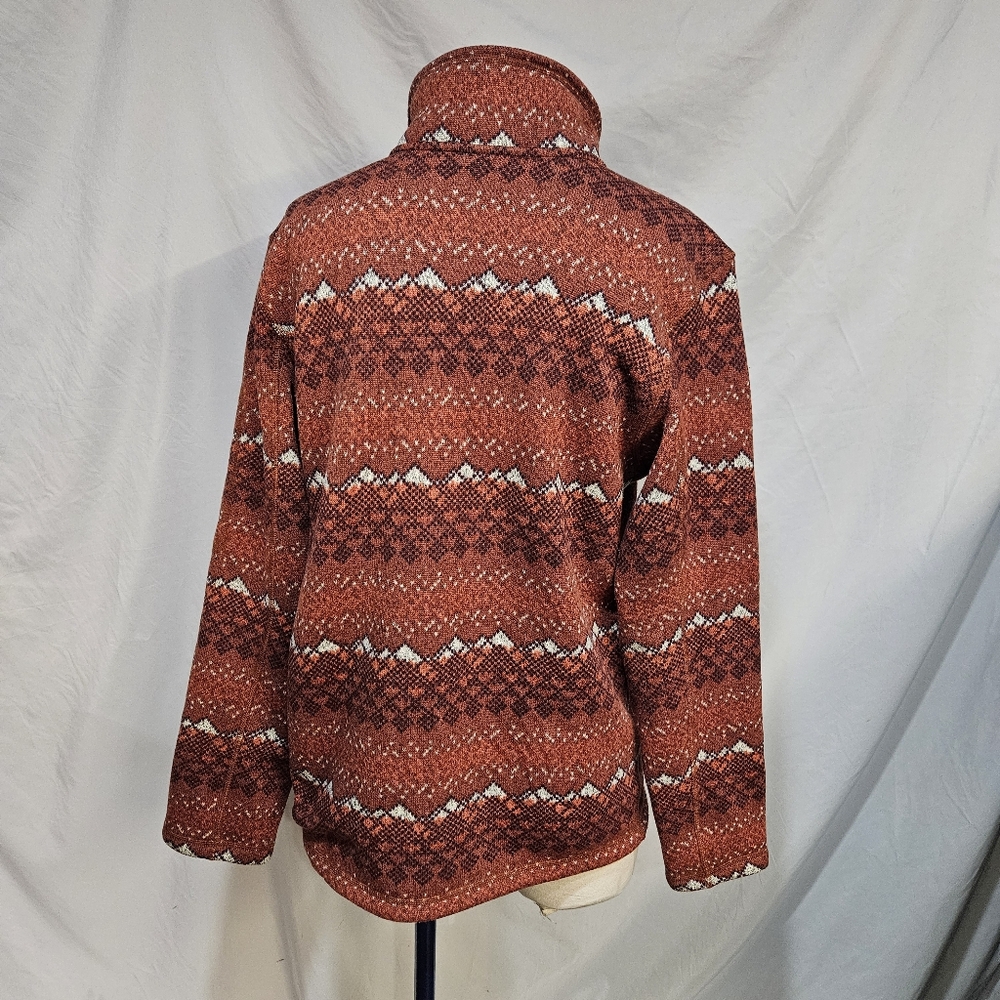 The North Face Brown Patterned Pullover - image 3